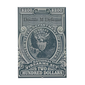 NFA Engraving - Form 1