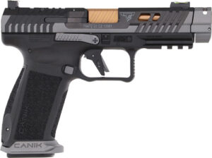 Canik TTI Combat 9mm Pistol, 4.6" Barrel, 21+1, Smoke product image