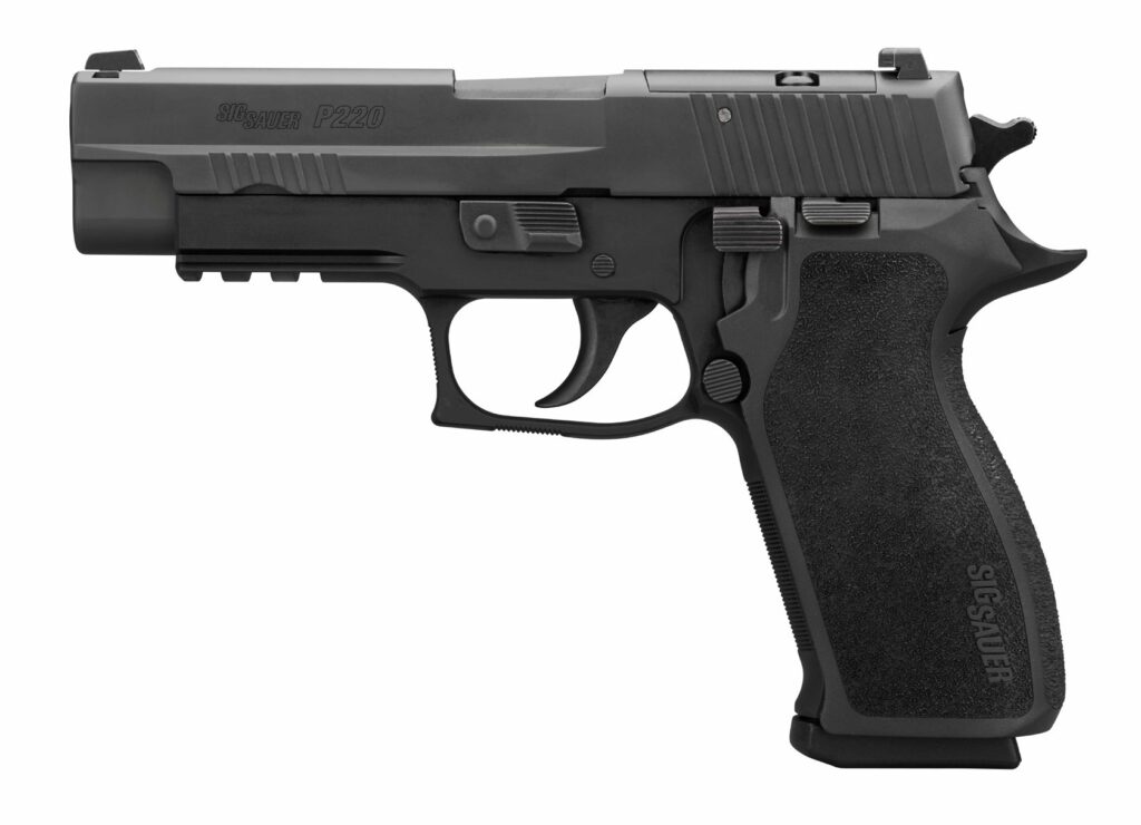 SIG Sauer P220 Elite .45 ACP optic-ready pistol with black Nitron slide