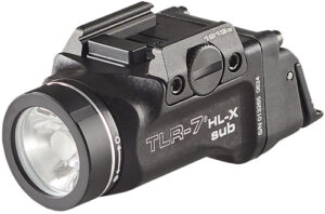 Streamlight TLR-7 HL-X Sub USB 1913 Black LED Tactical Weapon Light