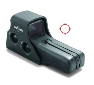 EOTECH 512 Holographic Weapon Sight, 68 MOA Ring/1 MOA Dot, Black