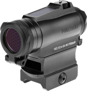 Holosun HE515CM-GR micro rifle red dot sight 2/65 MOA Green MRS Black product image