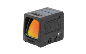 Holosun AEMS-MACRO-GD-MRS Enclosed Pistol Reflex Sight, 2/32 MOA Gold MRS, Black
