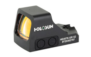 Holosun HE407K-GR X2 compact pistol reflex sight 6 MOA Green Dot Black product image