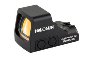 Holosun HE507K-GR X2 compact pistol reflex sight 2/32 MOA Green MRS Black product image