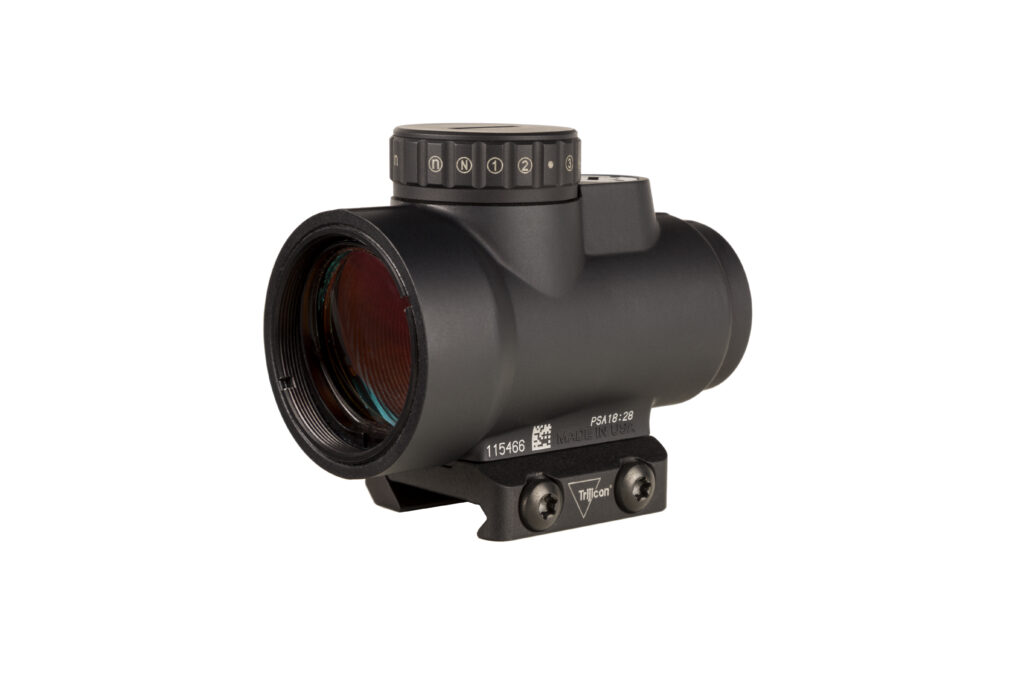 Trijicon MRO HD 1×25 Red Dot Sight, 2 MOA Dot & 68 MOA Circle, Low Mount, Black