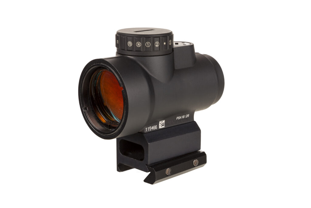 Trijicon MRO HD 1×25 Red Dot Sight, 2 MOA Dot & 68 MOA Circle, Full Co-Witness Mount, Black