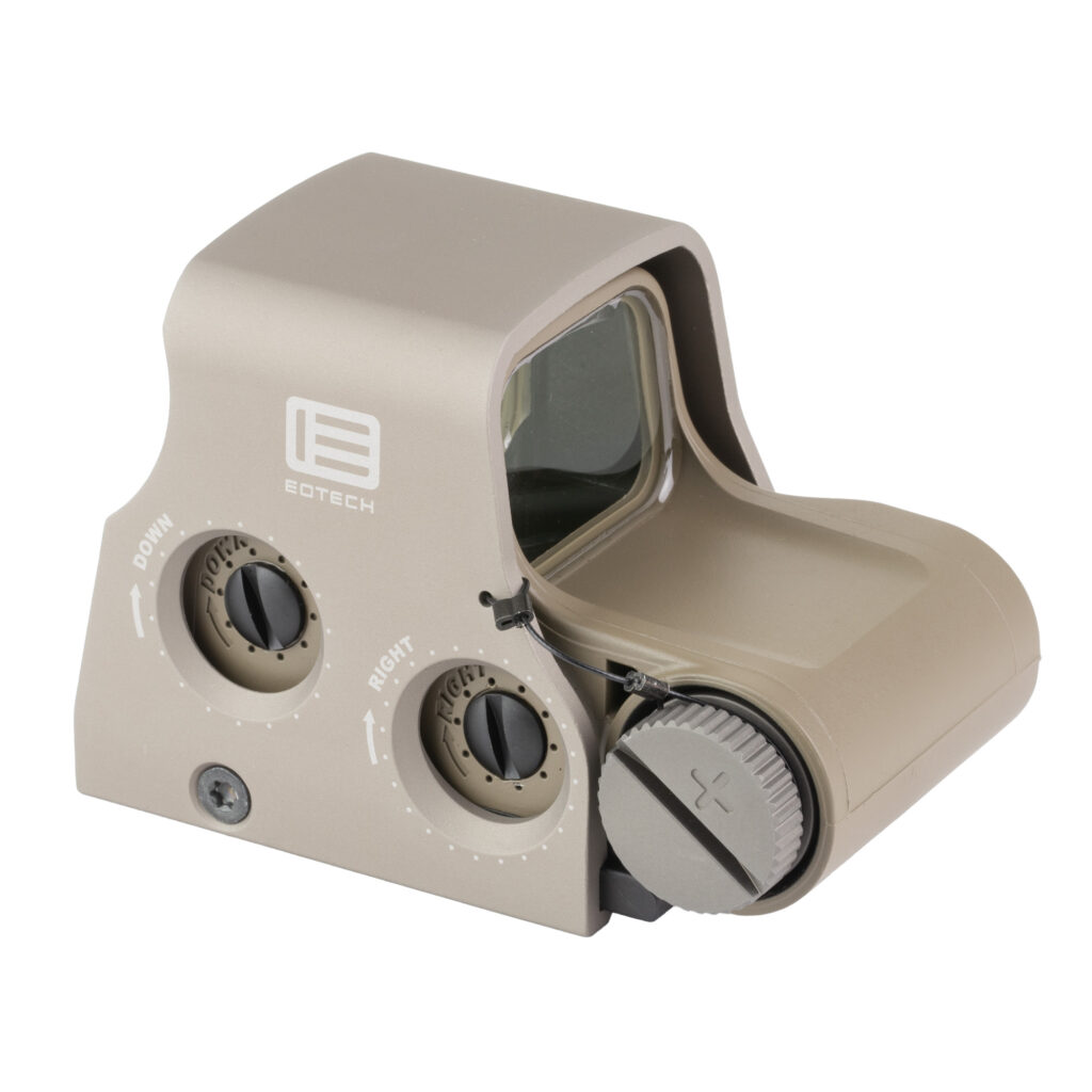 EOTECH XPS3-0 Holographic Weapon Sight, 68 MOA Ring/1 MOA Dot, Tan