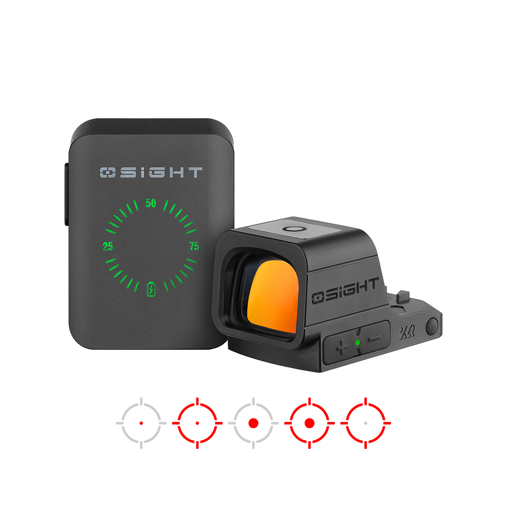 Osight XR Enclosed RMR Red Dot Sight, 2/6 MOA Dot and 32 MOA Circle