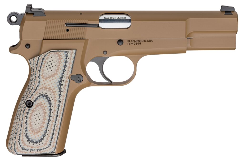 Springfield Armory SA-35 Coyote Brown 9mm pistol with G10 grips