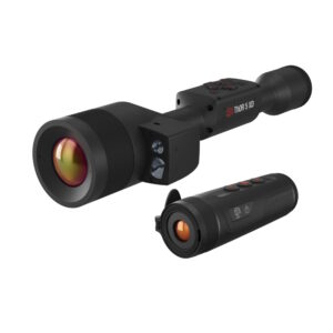 ATN ThOR 5 XD LRF Thermal Rifle Scope with BlazeTrek 619 Thermal Monocular, 2-20x, 1280x1024