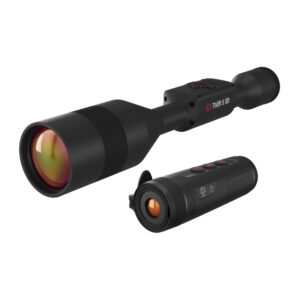 ATN ThOR 5 XD Thermal Rifle Scope with BlazeTrek 619 Thermal Monocular, 3-30x, 1280x1024