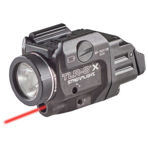 Streamlight TLR-8 X Black LED Tactical Weapon Light with Red Laser