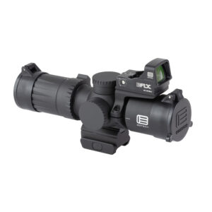 EOTECH Vudu 3-9x32mm SFP MR5 MRAD Rifle Scope Package with Integrated Mount and EFLX Sight, Black