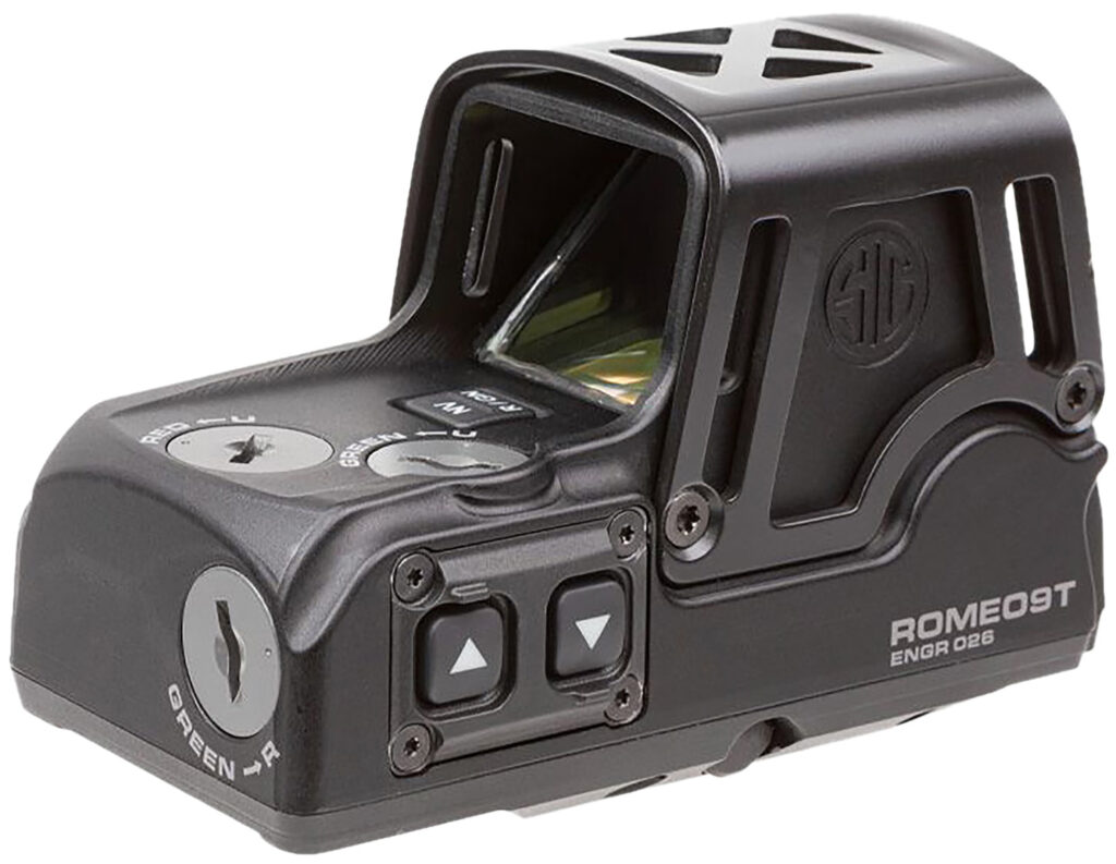 Sig Sauer ROMEO9T 1x38mm Dual Reticle Red Dot Sight, Black