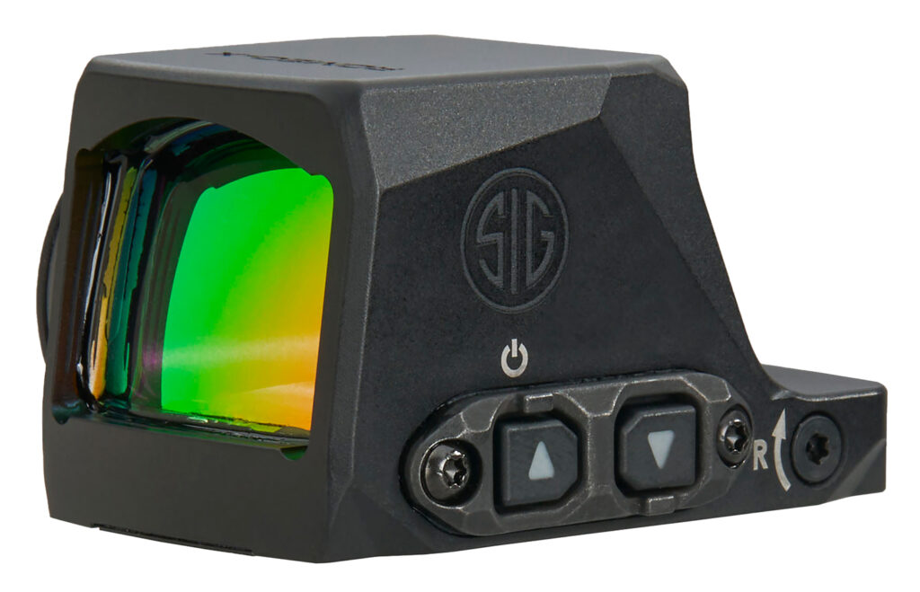 Sig Sauer ROMEO-X Enclosed Compact 1x24mm 3 MOA Green Dot Sight, Black
