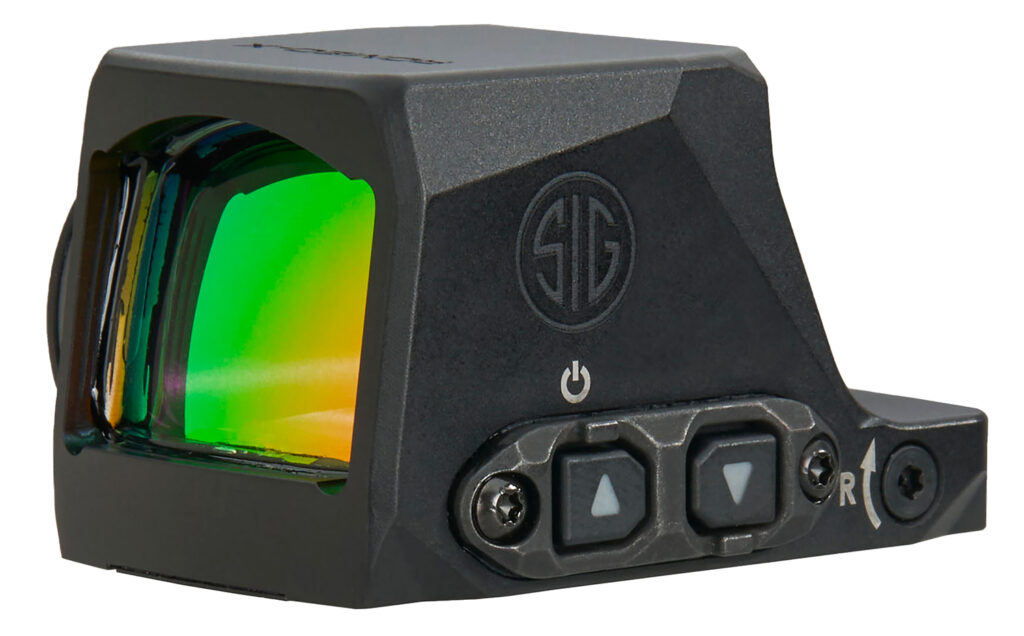 Sig Sauer ROMEO-X Enclosed Compact 1x24mm 6 MOA Green Dot Sight, Black