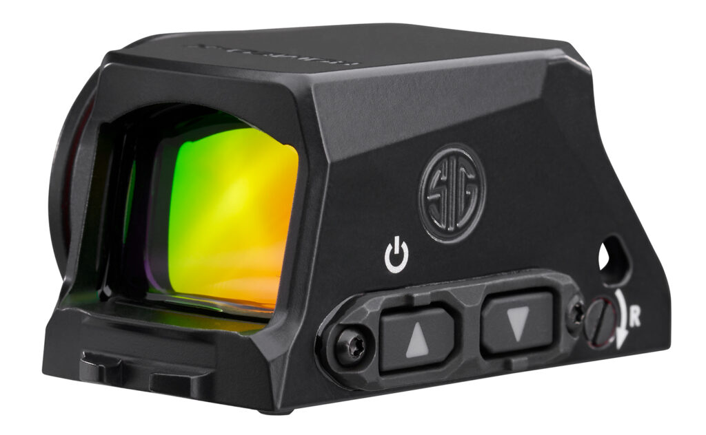 Sig Sauer ROMEO-X SIG-LOC PRO Enclosed 1x24mm 3 MOA Green Dot Sight, Black