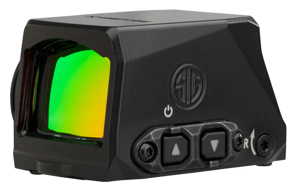 Sig Sauer ROMEO-X SIG-LOC Compact 1x24mm Green Circle Dot Reflex Sight, Black