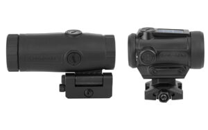 Holosun ARO-CORE-RD-2 + HM3X Combo Rifle Red Dot Sight and 3x Magnifier, 2 MOA Red Dot, Black