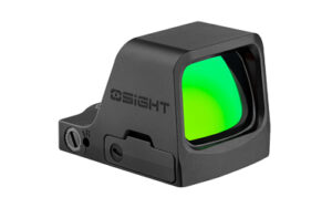 Osight C GN 3 MOA / 32 MOA Open Green Dot Sight, Black