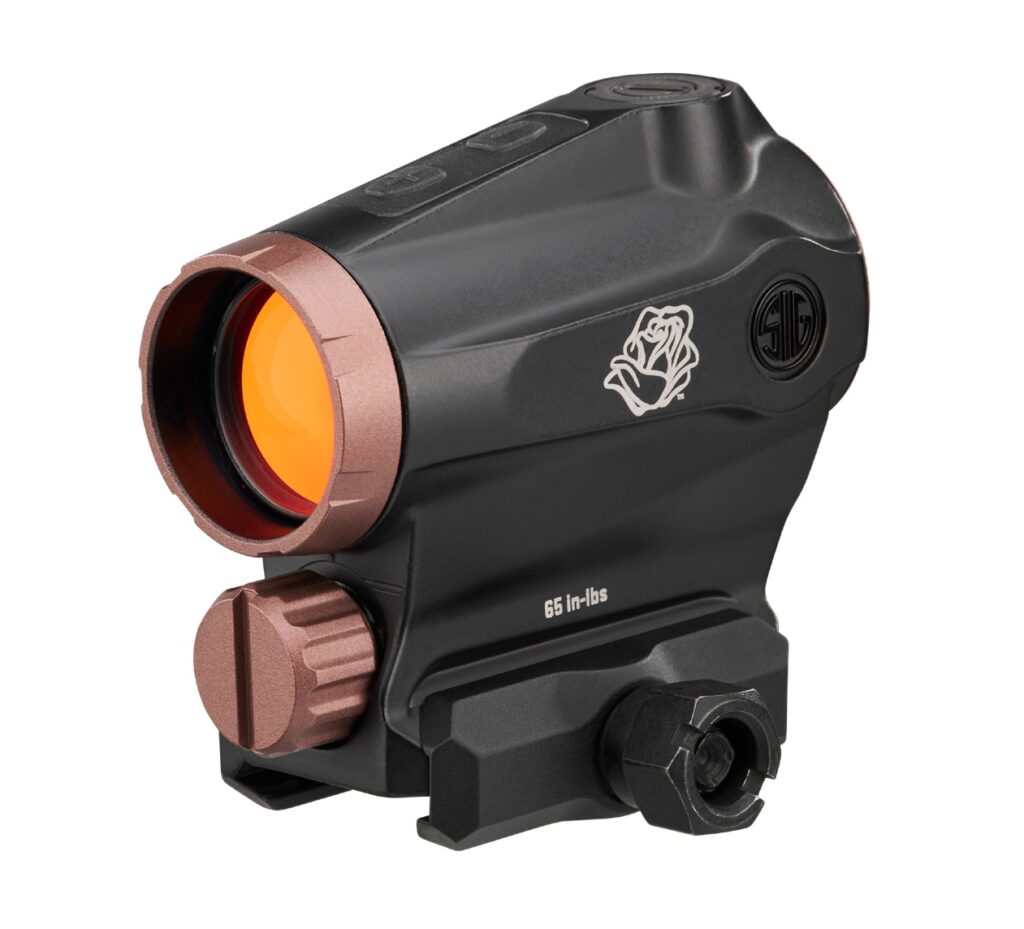 Sig Sauer ROMEO5X GEN II 1x20mm Red Dot Sight, Black / Rose