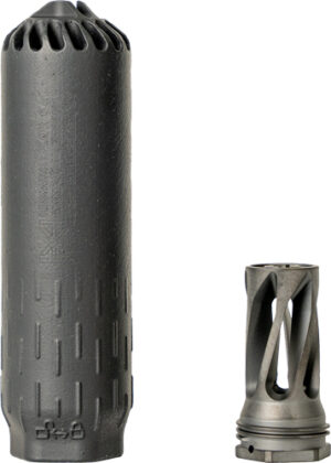 HUXWRX FLOW 6K Suppressor with Flash Hider, Black