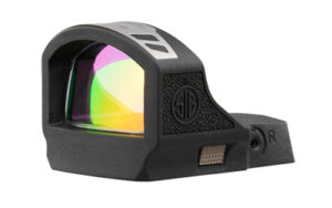 Sig Sauer ROMEO-RS PRO 1x31mm 3 MOA Green Dot Sight, Black