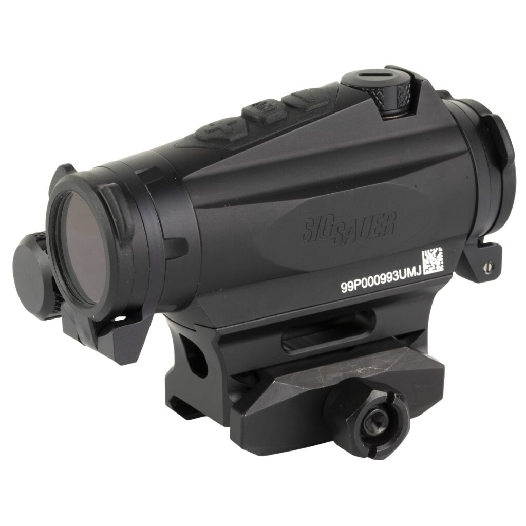 SIG ROMEO4XT-PRO 1x20 mm Ballistic Circle Dot enclosed red dot sight, black, AAA