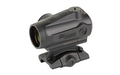 SIG Sauer ROMEO5 GEN II Elite 1x20 mm, black - front three-quarter view with 1.41 in. I-BEAM mount