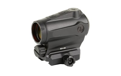 SIG Sauer ROMEO5XDR GEN II 1x20 mm, black - front three-quarter view with integral hex mount