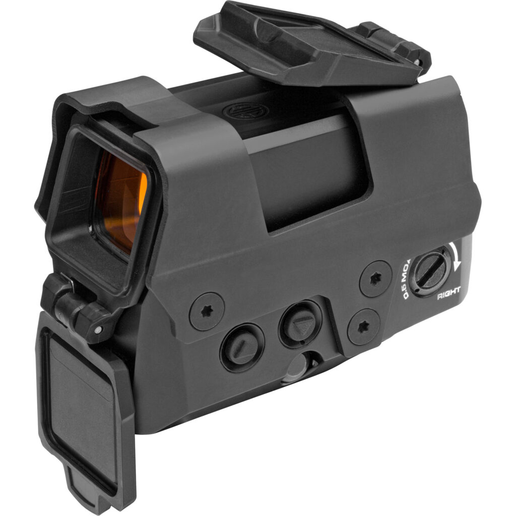 SIG ROMEO8T 1x38 mm Ballistic Circle Dot red dot sight, black, titanium shroud