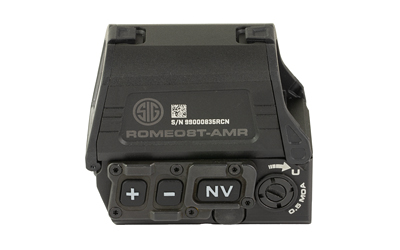 SIG Sauer ROMEO8T-AMR 1x40mm Quad Ballistic Circle Dot 2.0 Red Dot Sight, Black, additional view 4