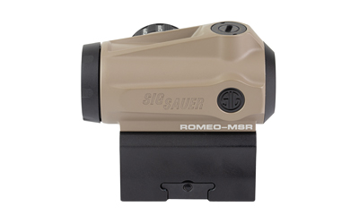 SIG Sauer ROMEO-MSR Gen II 1x20mm 2 MOA Red Dot Sight, FDE, additional view 3