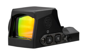 Sig Sauer ROMEO-X Compact 1x24mm Green Circle Dot Reflex Sight, Black