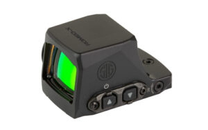 Sig Sauer ROMEO-X Enclosed Compact 1x24mm Circle Dot Reflex Sight, Black