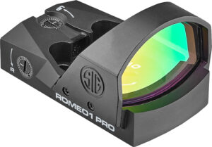 Sig Sauer ROMEO1PRO 1x30mm 6 MOA Red Dot Sight, Black