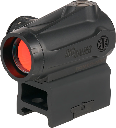 SIG Sauer ROMEO-MSR Gen II 1x20mm 2 MOA Green Dot Sight, Black, additional view 1