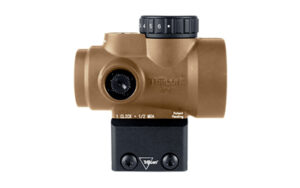 Trijicon MRO SD 1x25 2 MOA Red Dot Sight with Full Co-Witness Mount, Coyote Brown