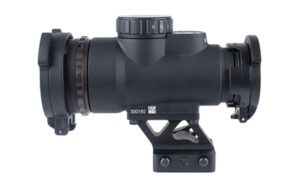Trijicon MRO SD Patrol 1x25 2 MOA Red Dot Sight with 1/3 Co-Witness Quick Release Mount, Black