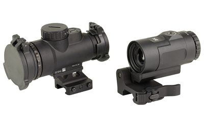Trijicon MRO SD Patrol 1x25 2 MOA Red Dot Sight with 3x Magnifier, Black
