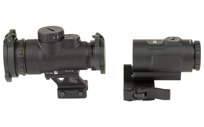Trijicon MRO SD Patrol 1x25 2 MOA Red Dot Sight with 3x Magnifier, Black - Image 3