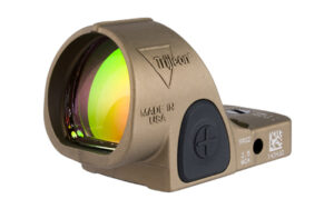 Trijicon SRO 5 MOA Reflex Sight, Coyote Brown