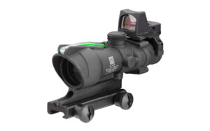 Trijicon ACOG 4x32 BAC Riflescope with RMR, Green Chevron Reticle