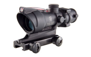Trijicon ACOG 4x32 BAC Riflescope, Red Chevron Reticle