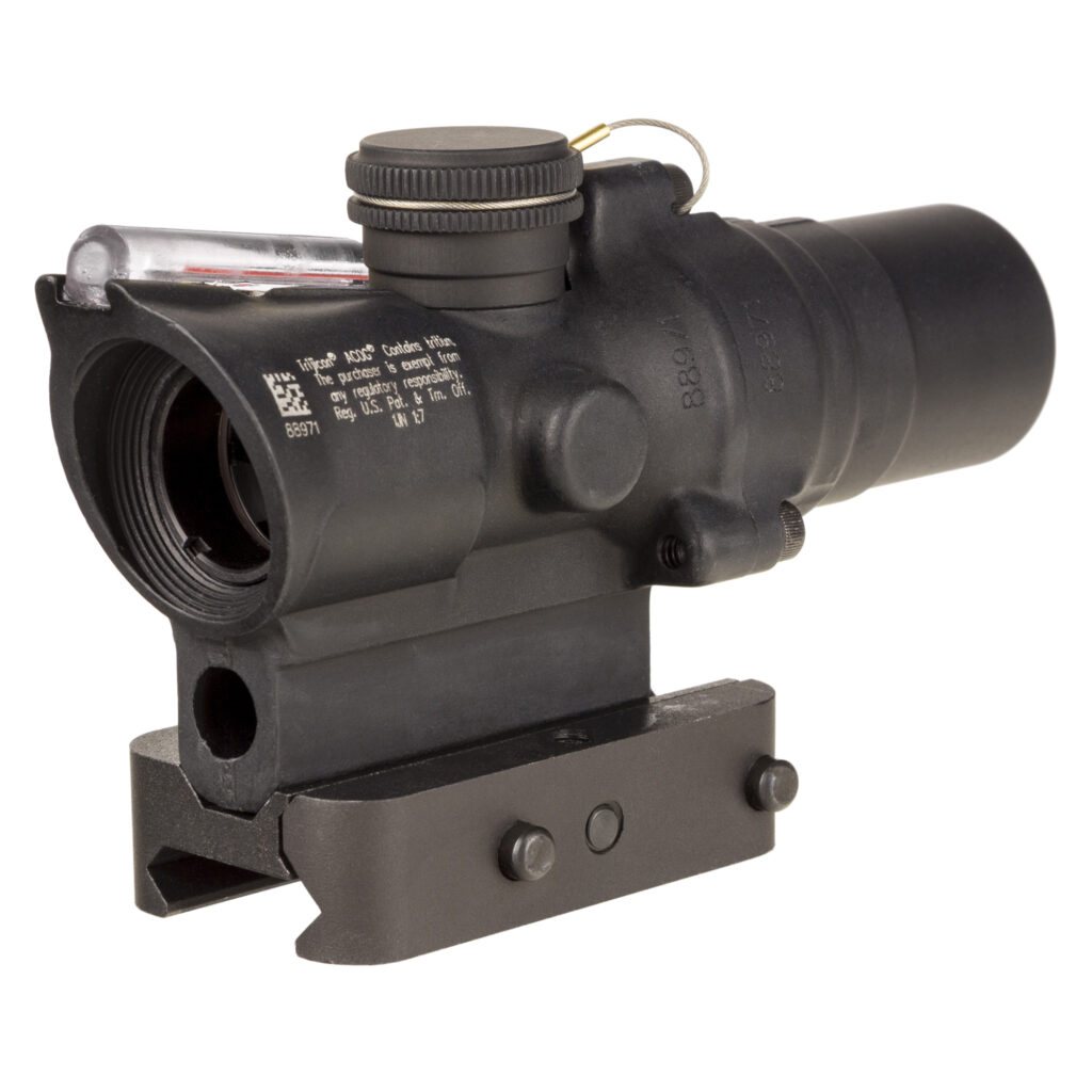 Trijicon Compact ACOG 1.5x16S Riflescope, RTR 9mm PCC Reticle, Q-LOC Mount, Black (TA44-C-400389)