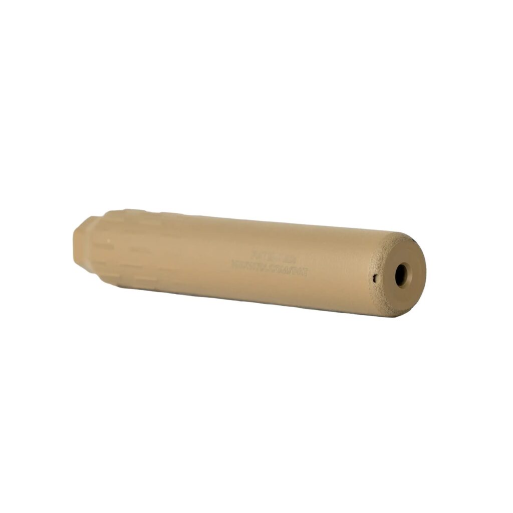 HUXWRX FLOW 22 Ti Suppressor, Flat Dark Earth