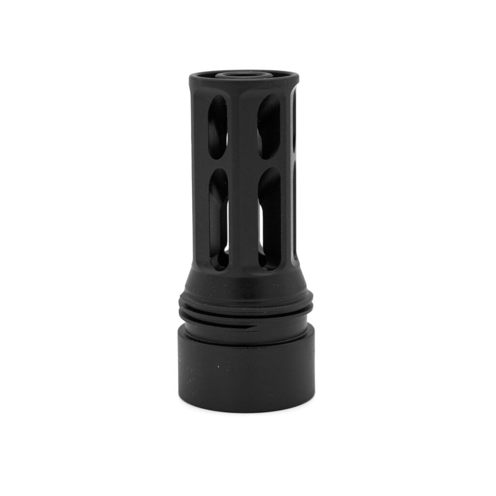 HUXWRX Flash Hider QD AK 762 M24x1.5 RH, Black