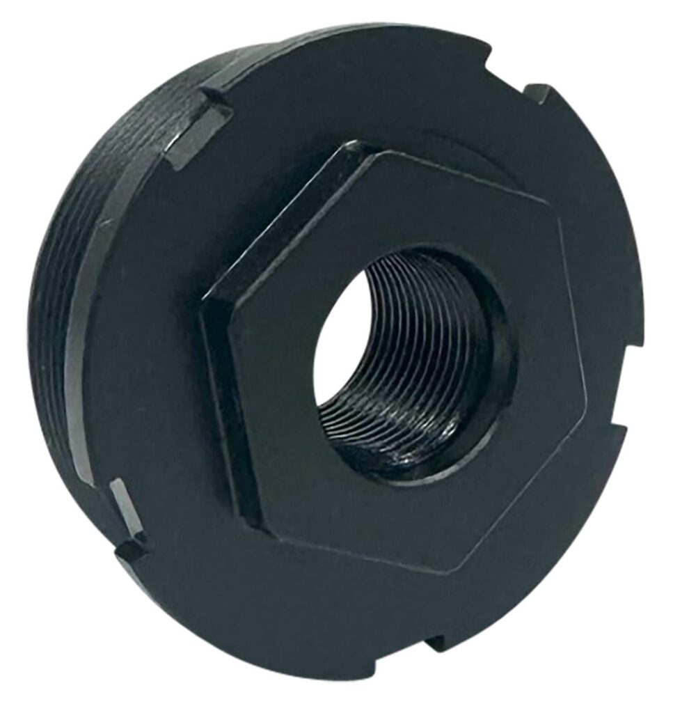 HUXWRX HUB Direct Thread Adapter 1/2x28, Black