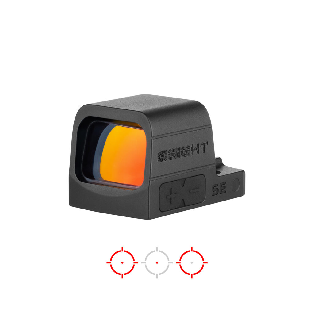 Osight SE Enclosed RMSc Red Dot Sight, 2 MOA Dot and 32 MOA Circle